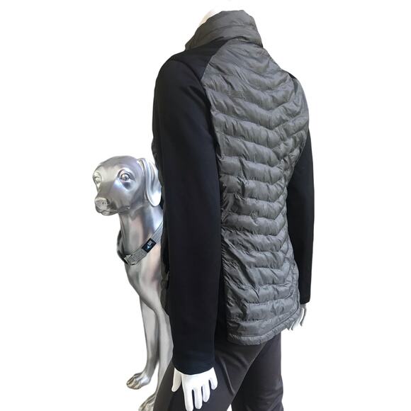 32 Degrees Quilted Full Zip Green Black Jacket Women's Size Medium - Picture 2 of 6